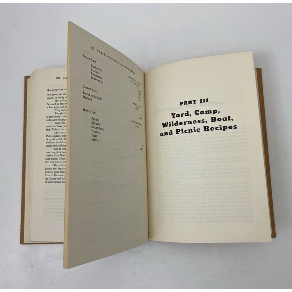 THE COMPLETE OUTDOOR COOKBOOK Dan Inez Morris Vtg 1970 DJ Picnic Camping Recipes - Picture 14 of 16